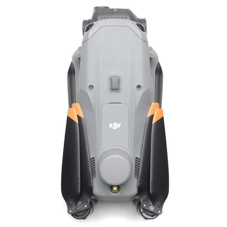 DJI Matrice 4T drone with DJI Care Enterprise Plus, shown with its camera and payload equipment in outdoor setting.