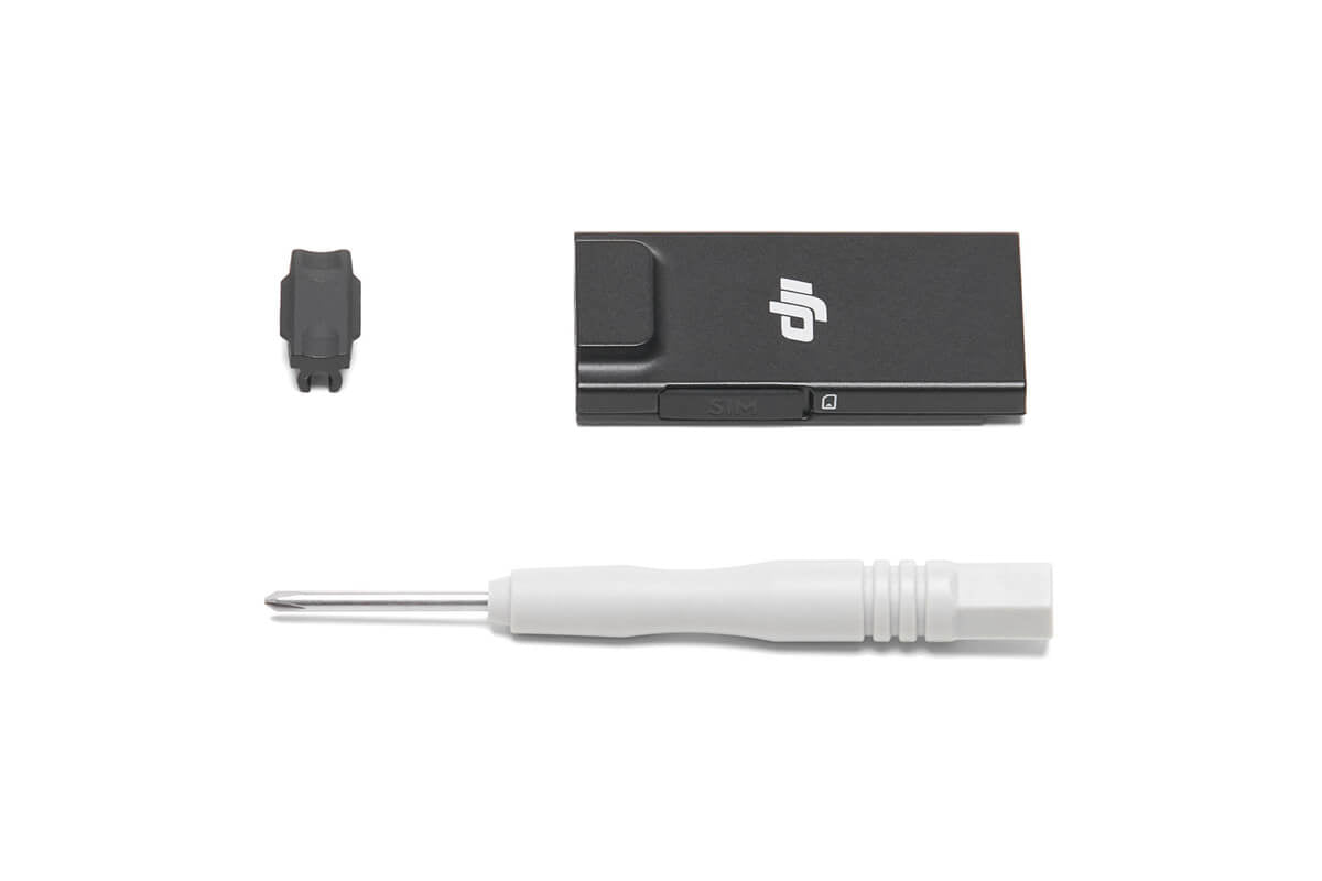 EE GROUP DJI Cellular Module 4G Dongle 2 connected to DJI Dock 2 and Matrice 3D drone for reliable cellular connectivity.