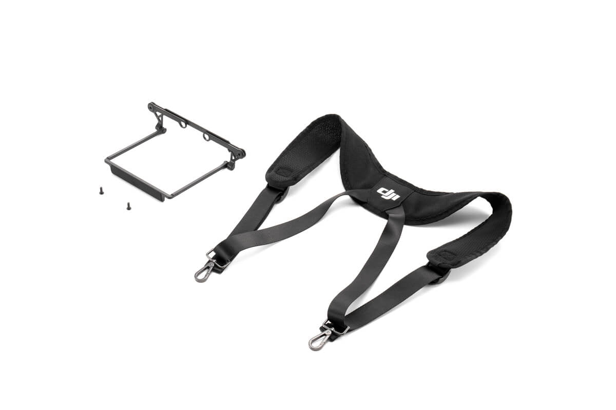EE GROUP DJI RC Plus 2 strap and waist support kit with adjustable straps and padding for comfortable drone controller carrying.