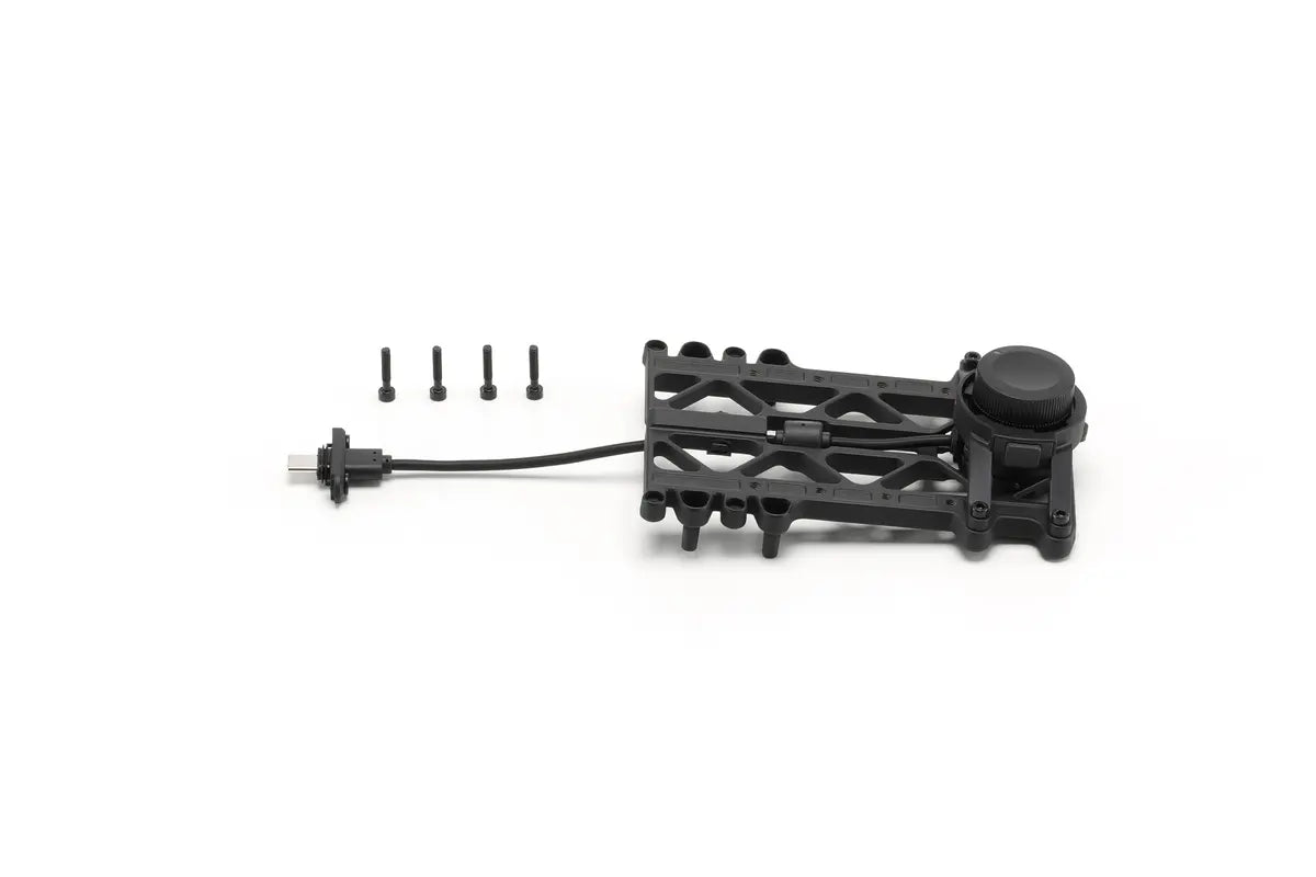 DJI Matrice 400 third gimbal connector by EE GROUP, close-up view showing connector details and build quality.