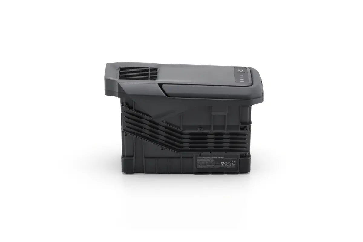 DJI TB100 intelligent flight battery for DJI Matrice 400 drone, EE GROUP brand, shown with connectors and battery label.
