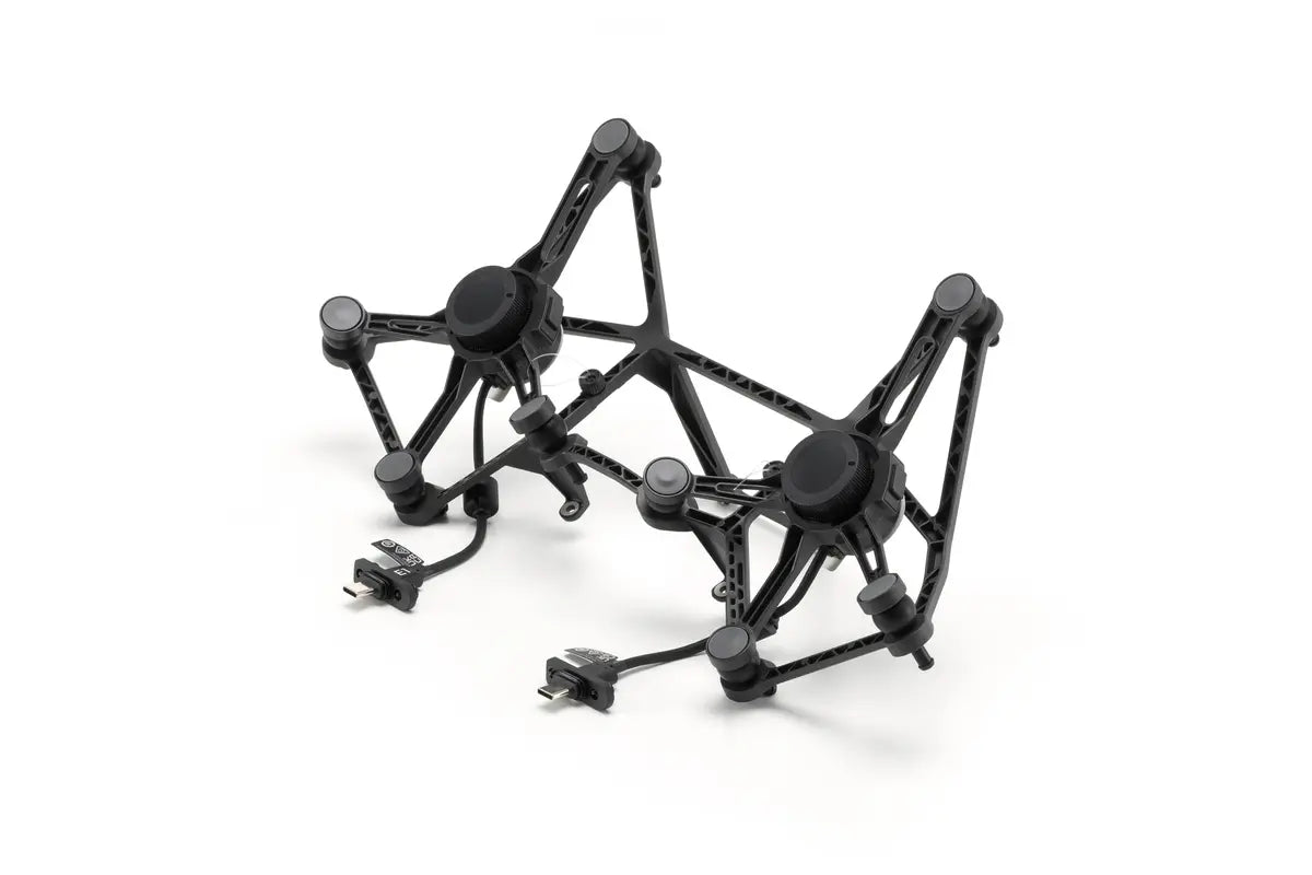 EE GROUP DJI Matrice 400 Dual Gimbal Connector for drone, showing the connector and wiring details on a black background.