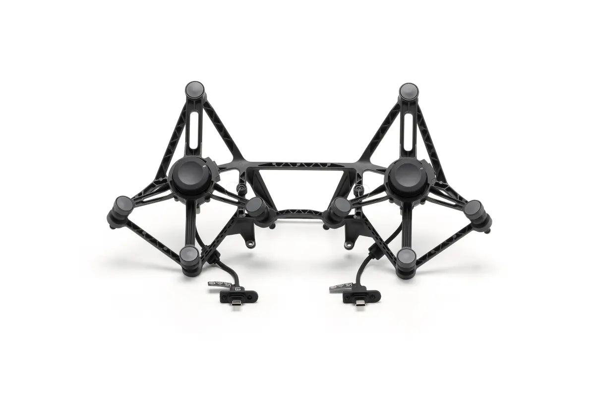 DJI Matrice 400 Dual Gimbal Connector by EE GROUP, close-up view showing the connector hardware for drone gimbal attachment