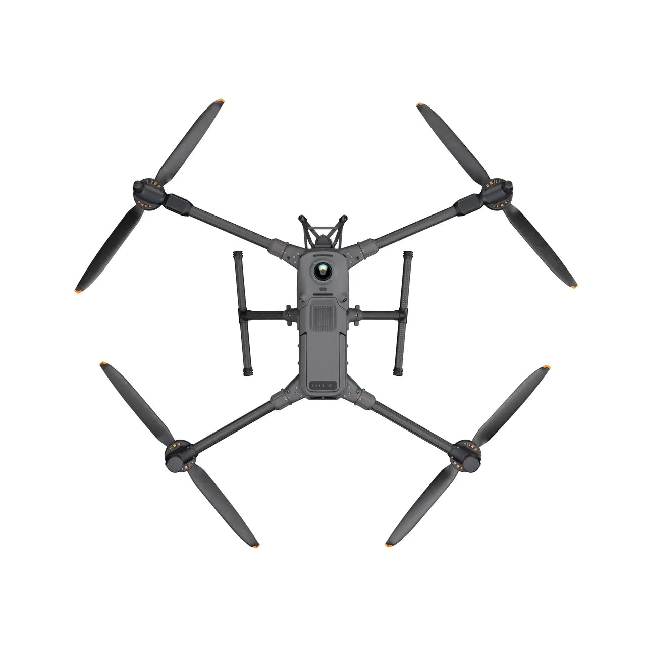 DJI Matrice 400 drone with Care Enterprise Plus, featuring four rotors, camera mounts, and industrial-grade design from EE GROUP.