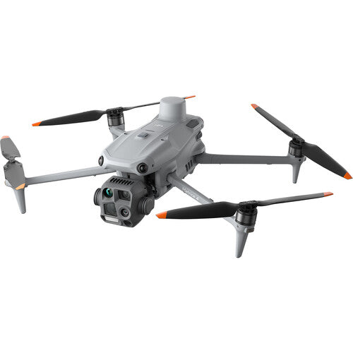 DJI Matrice 4T drone with DJI Care Enterprise Plus, shown with camera and payload options, operated by EE Group.