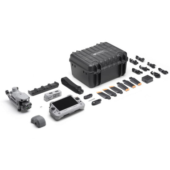 DJI Matrice 4T drone with EE Group branding, featuring industrial design and camera equipment for enterprise use.