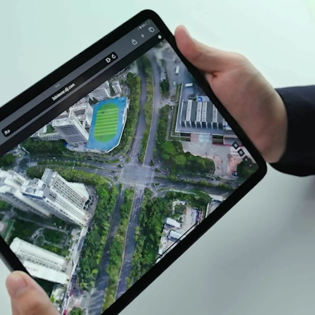 DJI Modify Flagship Permanent Online Version by EE GROUP, featuring sleek design and advanced digital interface.