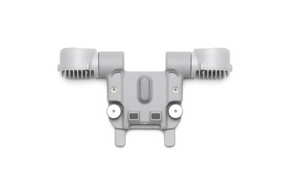 DJI AL1 Spotlight for Matrice 4 Series drone, EE GROUP brand, showing the compact spotlight attached to the drone in outdoor setting